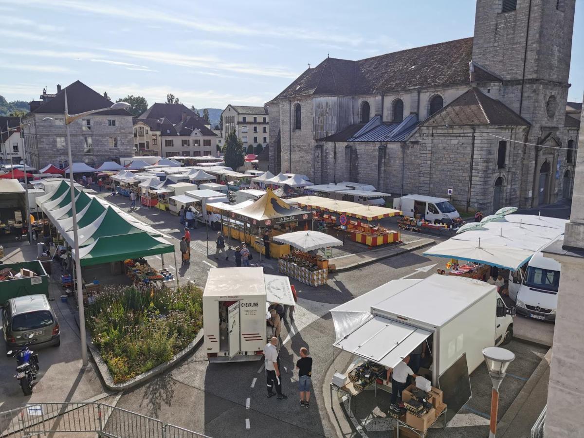 Logement Hyper Centre Champagnole Exterior foto